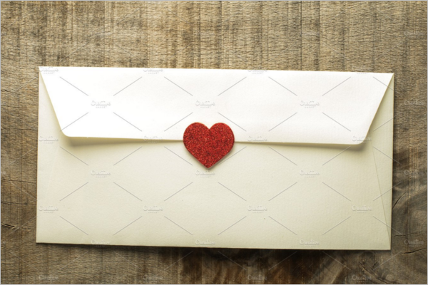 Decorative Vintage Envelope DesignÂ 