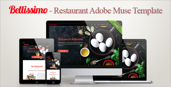 Delicious Restaurant Landing Page Theme