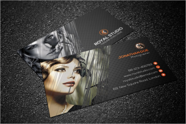 Fashion Photographer Business Card