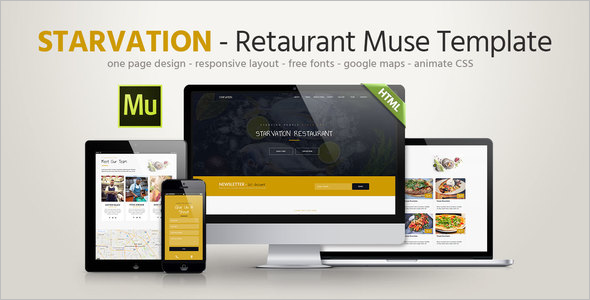 Fast Food Landing Page Theme
