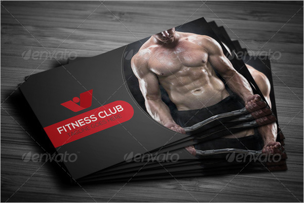 Fitness Club Business Card