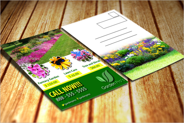 Garden Postcard Email Template