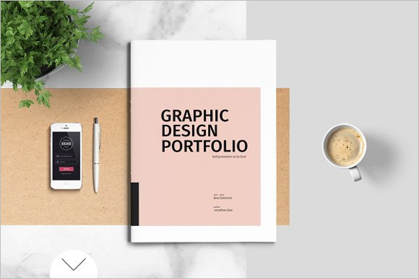 Graphic Design Portfolio Broucher Template