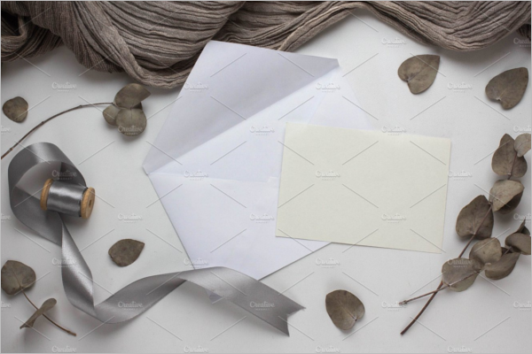 Grey FabricÂ Vintage Envelope Template