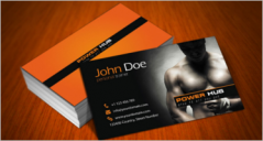 59+ Best Gym Business Card Templates