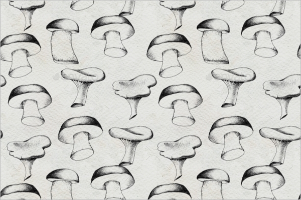 Hand Drawn Mushroom Design