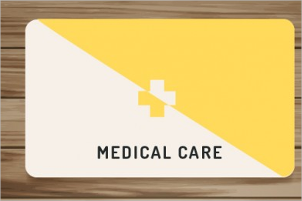 Health Care Business Card