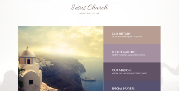 Jesus Church WordPress Theme