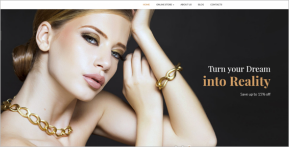 Jewelry Collection VirtueMart Template