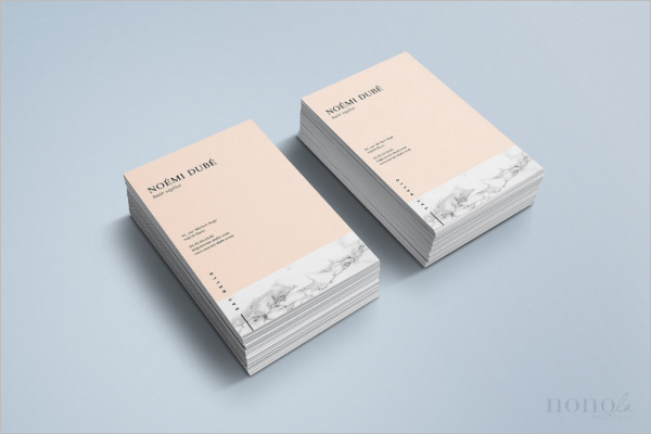 Marble Fashion Business Card