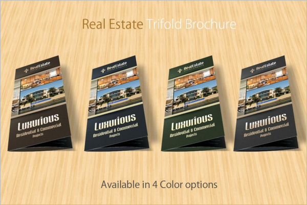 Marketing Real Estate Brochure Template