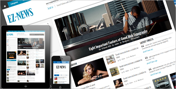 News Magazine HTML5 Theme