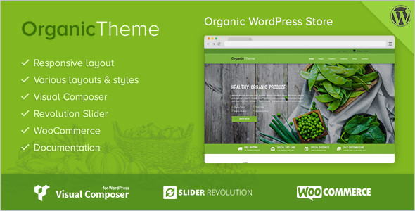 Organic Food Business WordPress Theme