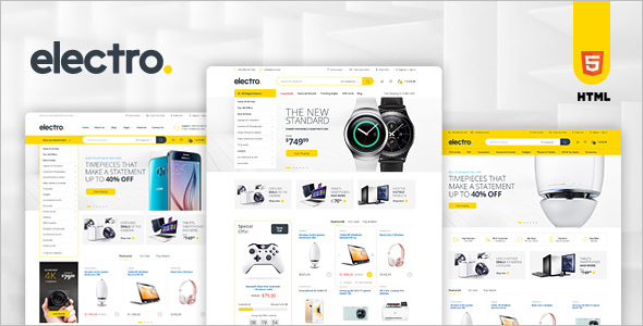 PHP eCommerce HTML Template