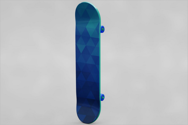 Photoshop Skateboard PSD Mockup Design