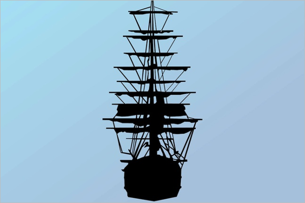 Pirate Sailing Ship Adventures Design