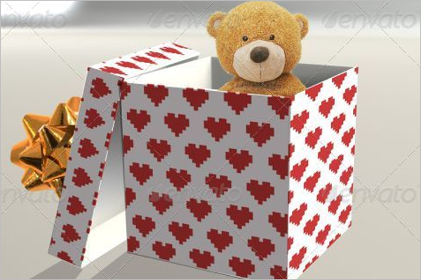 118+ Realistic PSD Gift Box Mockups Designs Free Templates