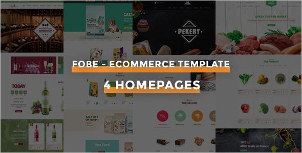 Restaurant PHP eCommerce Template