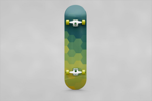 Skateboard Mockup Vector Design