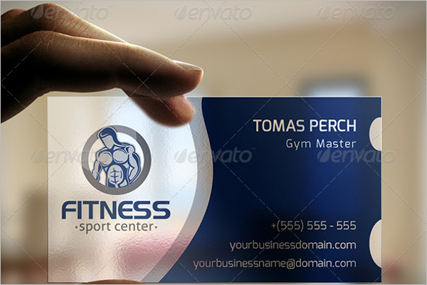 Vector Fitness Business Card Template
