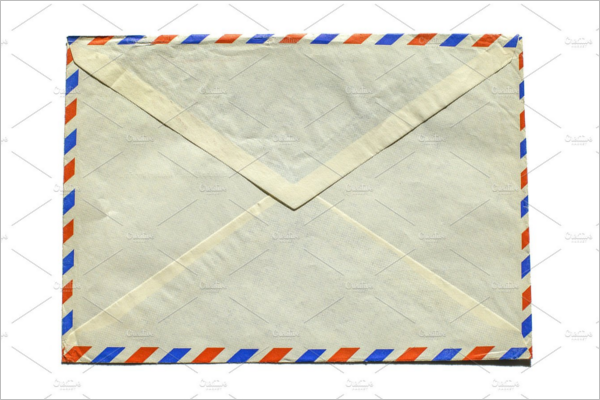 Vintage Airmail Envelope Design