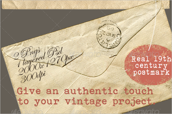 Vintage Envelope Design
