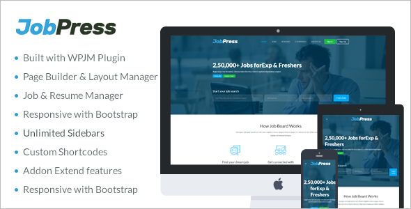 WordPress Job Manager Theme