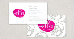 72+ Fashion Business Card Designs