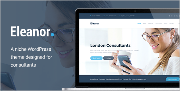 Accountant Consulting Business WordPress Theme