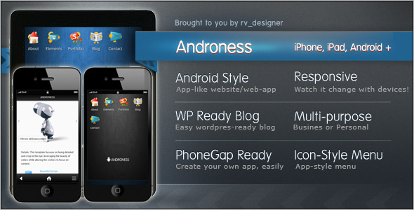Android Mobile Template