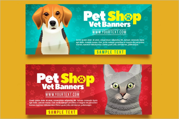 Animal Pet care Design Banner