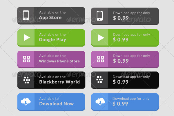 App Download Button template