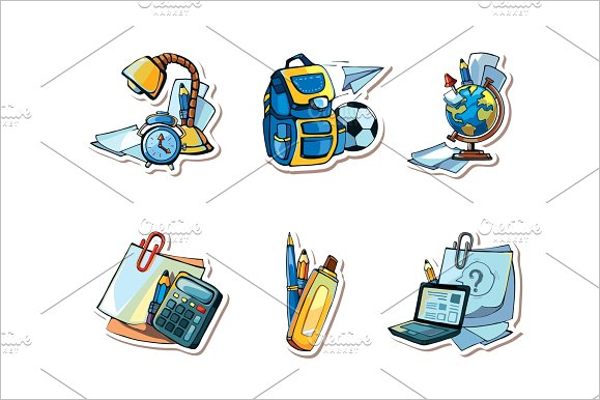 Back to School Vector Icons