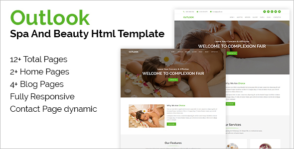 Beauty Fitness HTML Template