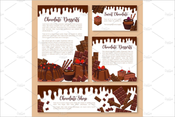 Chocolate Ice Cream Banner Design