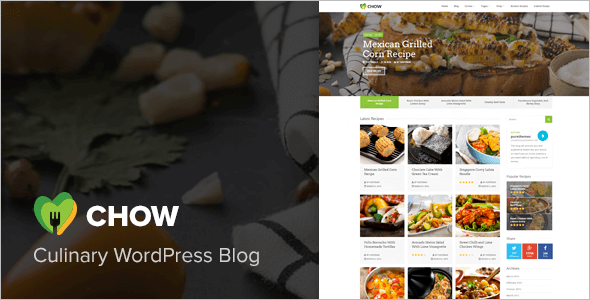 Clean Chef WordPress Theme