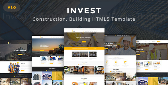 26+ Building & Construction HTML5 Templates Free & Premium Themes