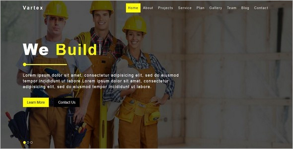 26+ Building & Construction HTML5 Templates Free & Premium Themes