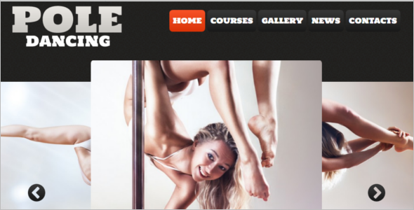 Dance Studio Responsive WordPress Theme