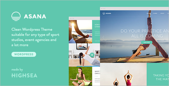 Dance & Yoga Studio WordPress Theme