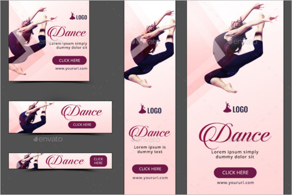 Editable Dance Banner Template