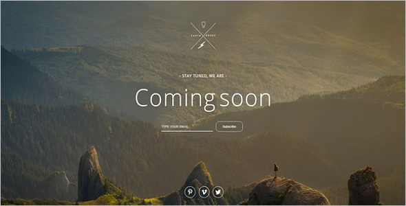 Fully Responsive Coming Soon HTML Template