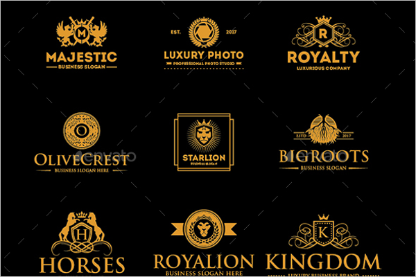 Luxury Hotel Label Design