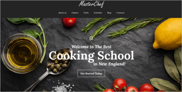 Master Chef WordPress Theme