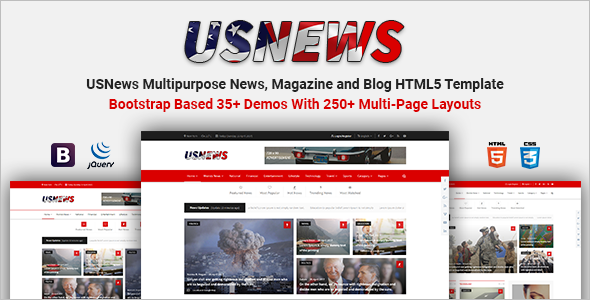 Multipurpose HTML Blog Template