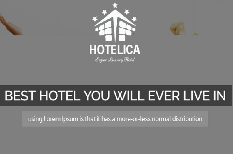 One Page Hotel Bootstrap Theme