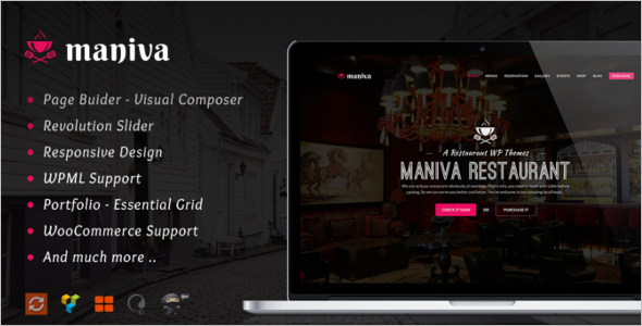 Personal Chef Website Theme