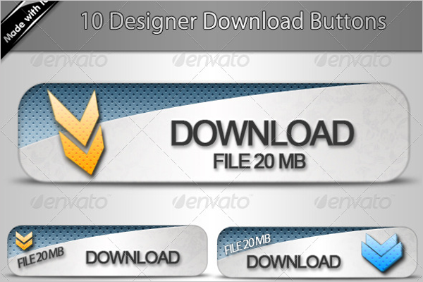 Printable Download Button Template