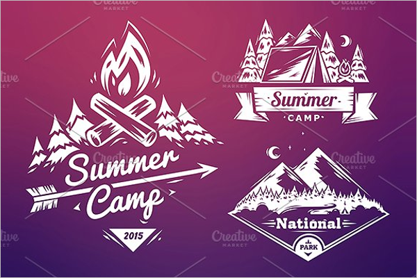 Summer camp Logo Design