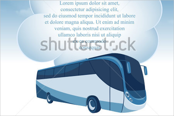 Travel Bus Illustration Vector